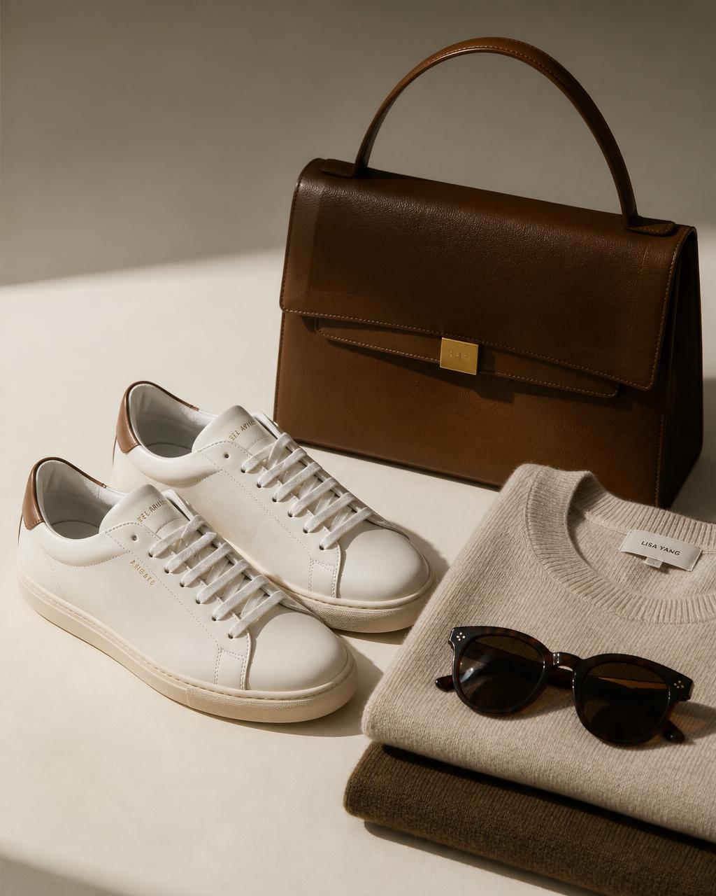 Curated apparel and footwear assortment